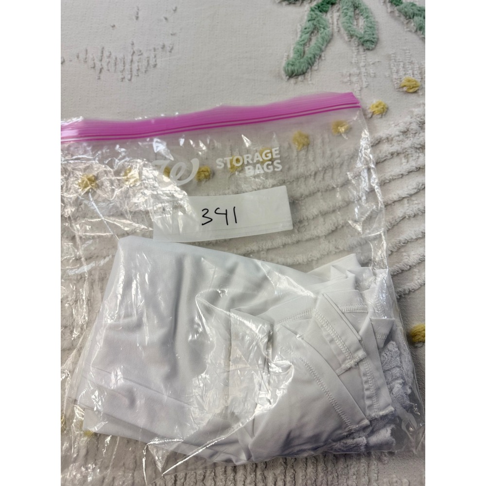 Vanity Fair 2 Pack White Half Slips Lace Waist Nylon Spandex Size Medium 11073 - Picture 9 of 9
